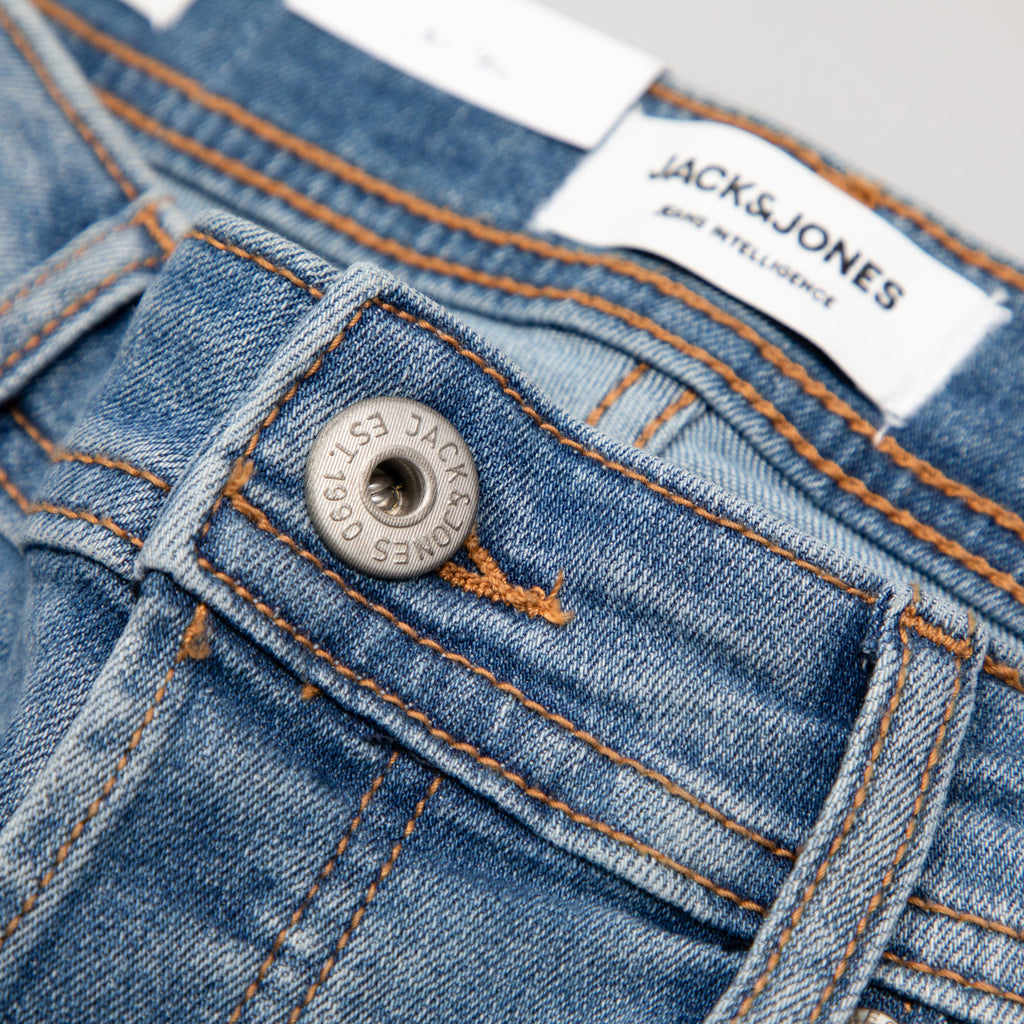 JACK & JONES Glenn Original 815 Slim Fit Jeans in LIGHT BLUE DENIM