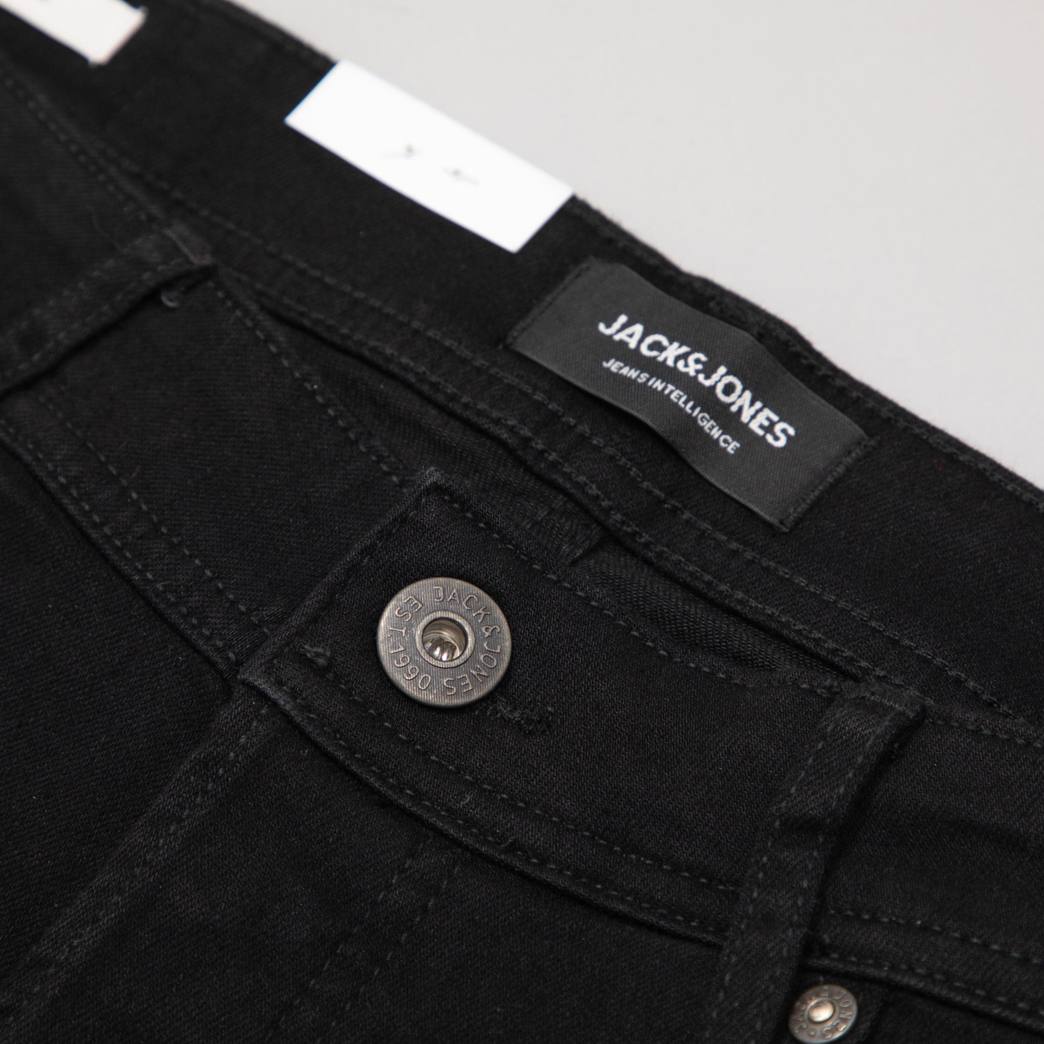 JACK & JONES Glenn Original 816 Slim Fit Jeans in BLACK DENIM