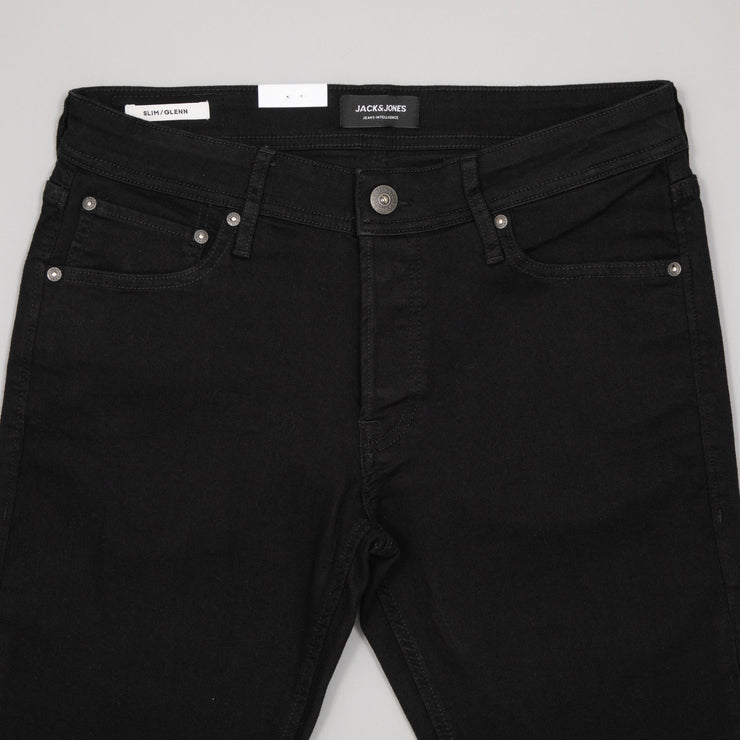 JACK & JONES Glenn Original 816 Slim Fit Jeans in BLACK DENIM