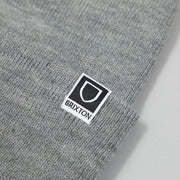 BRIXTON Harbor Beta Watch Cap Beanie in HEATHER GREY