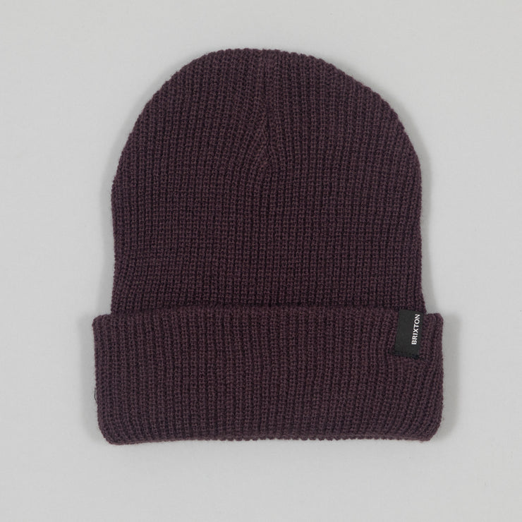 BRIXTON Heist Unisex Beanie in PURPLE