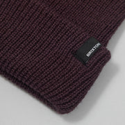 BRIXTON Heist Unisex Beanie in PURPLE