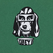 OBEY Hound Crew Sweatshirt in PALM LEAF