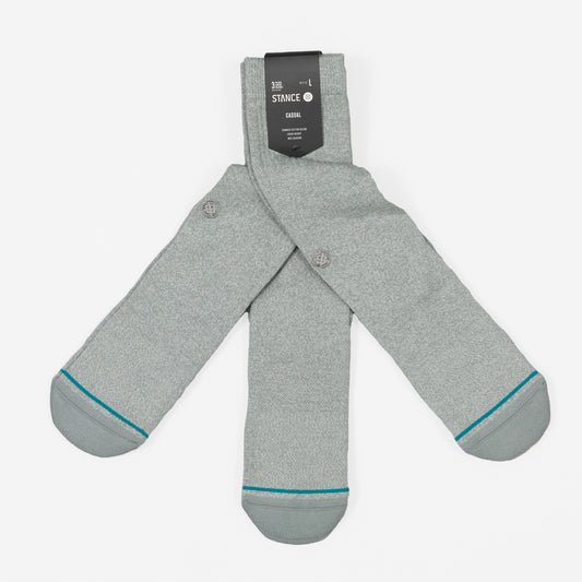 STANCE Icon 3 Pack Socks in GREY