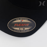 HURLEY Icon Corp Hat in BLACK