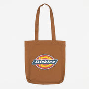 DICKIES Icon Logo Tote Bag in BROWN DUCK