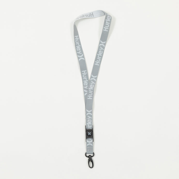 HURLEY Logo Lanyard in GREY