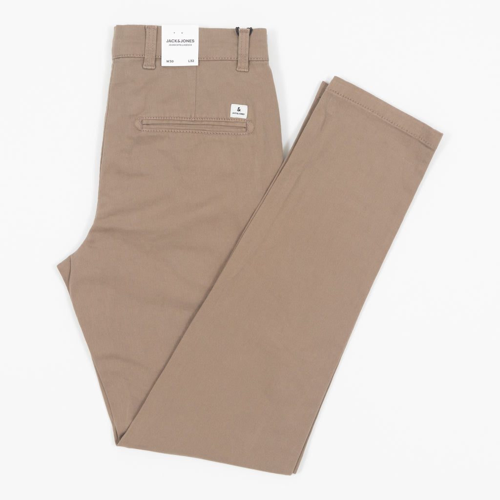 JACK & JONES Marco Slim Fit Chino Trousers in BEIGE