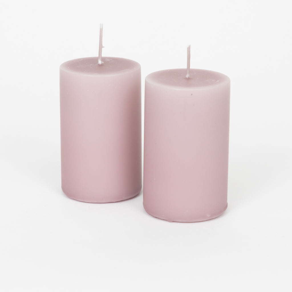 Ib Laursen Medium Pillar Candle (10cm) - Pack of 2
