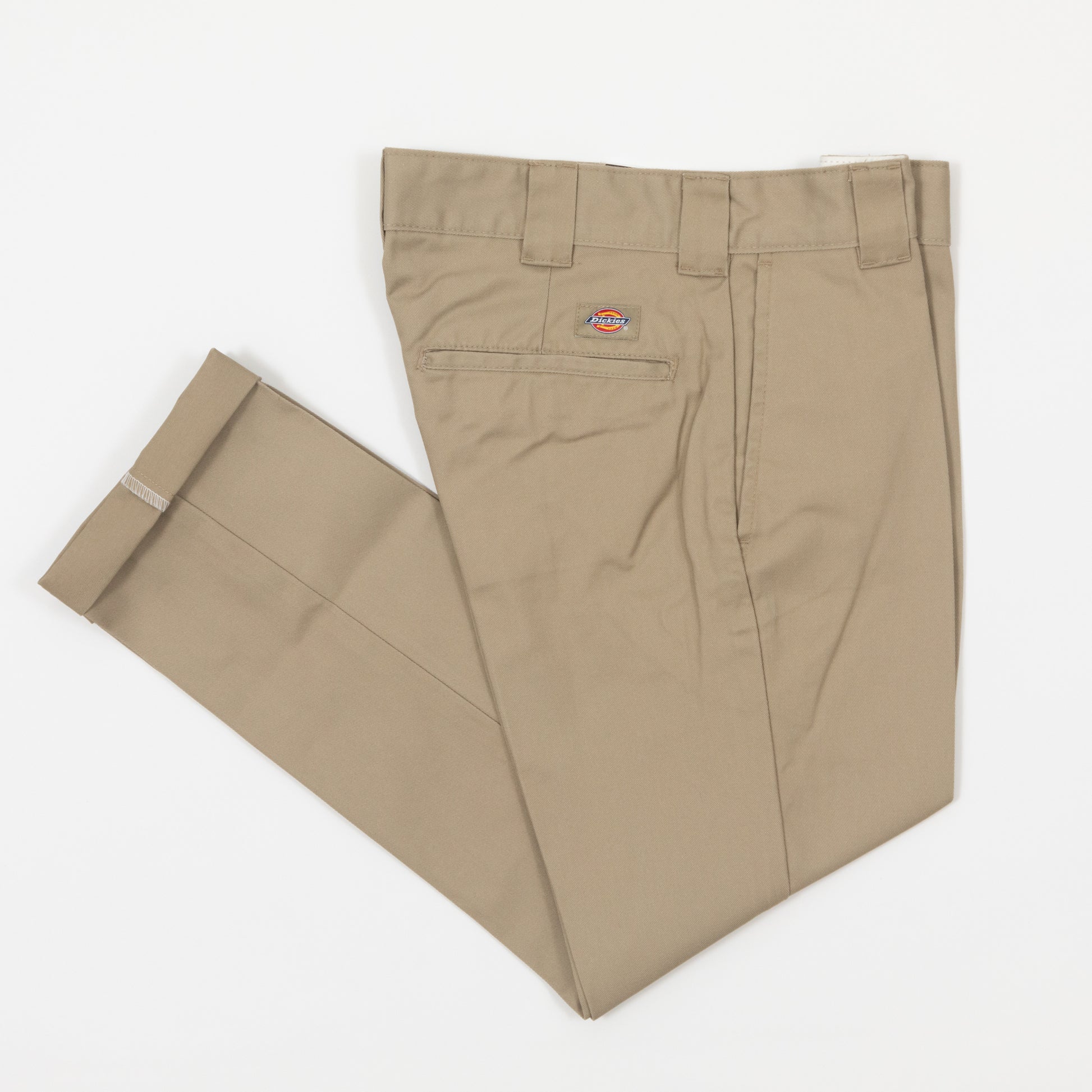 Mens DICKIES 872 Khaki Slim Fit Work Chino Pant CACTWS UK