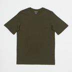 JACK & JONES Organic Cotton Slim Fit Basic T-Shirt in OLIVE NIGHT