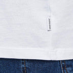 JACK & JONES Organic Cotton Basic T-Shirt in WHITE