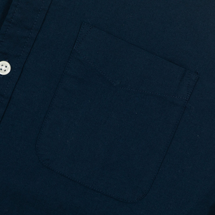 JACK & JONES Organic Cotton Slim Fit Shirt in NAVY BLAZER