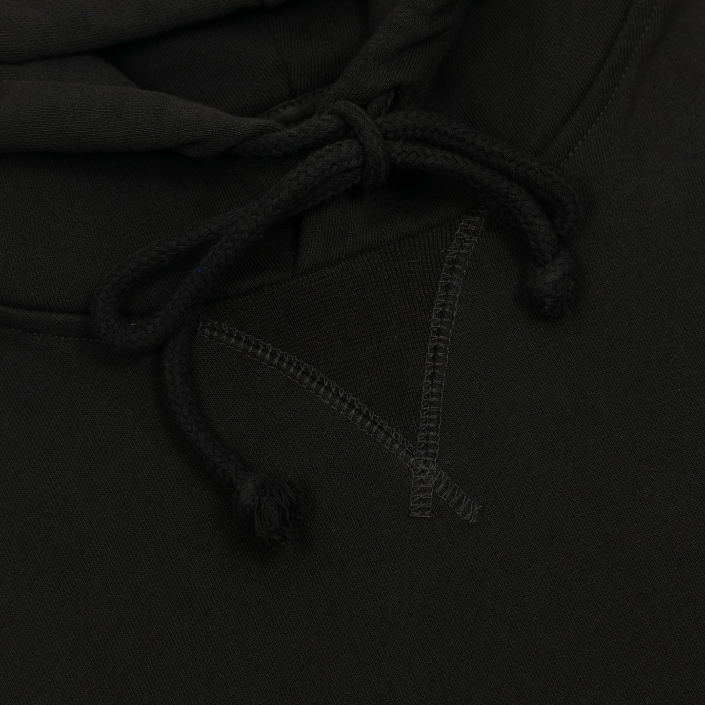 USKEES Organic Hooded Sweatshirt in FADED BLACK