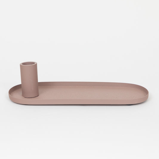 Ib Laursen Oval Dinner Candle Holder in MALVA