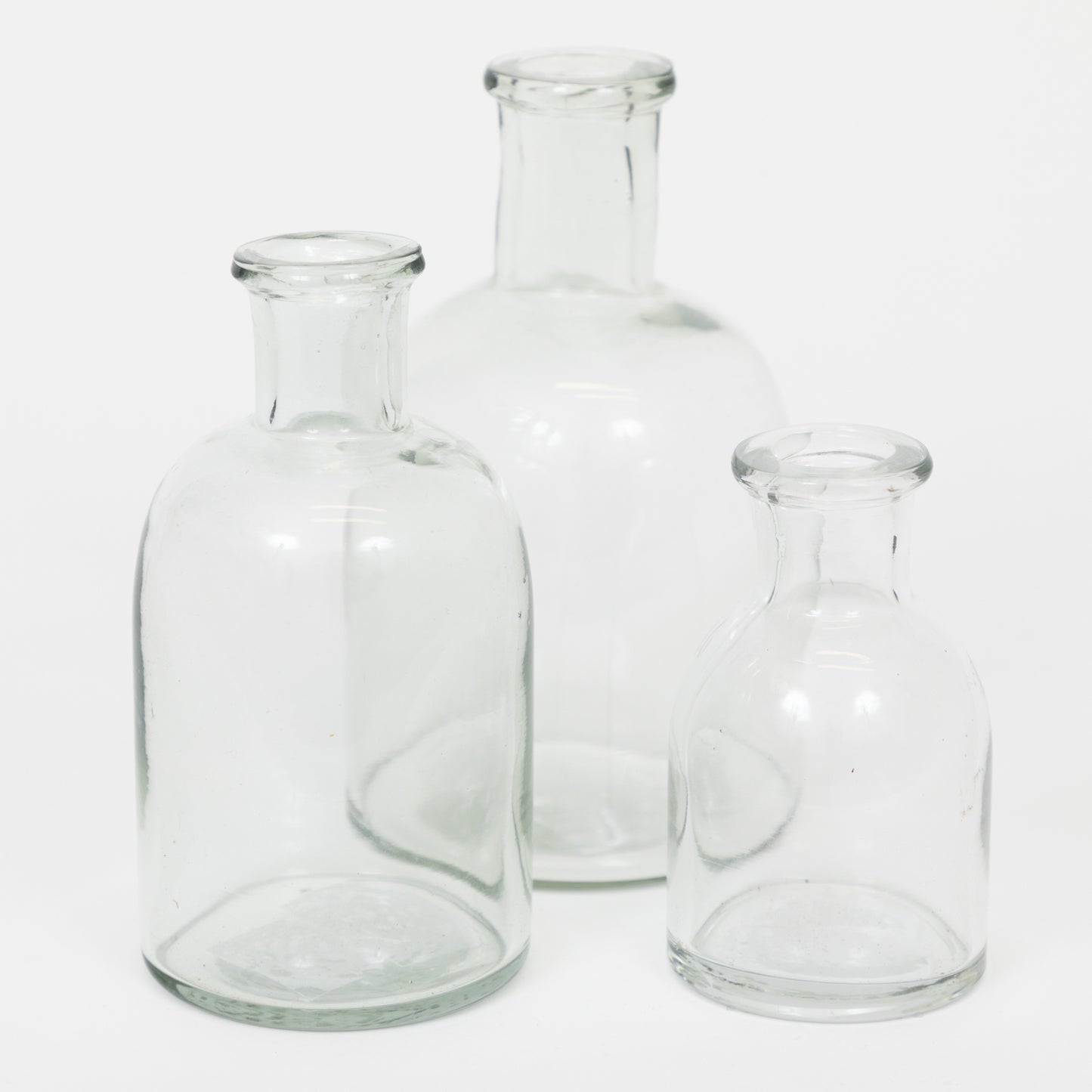 Ib Laursen Pharmacy Clear Glass Bottle Vase (Medium)
