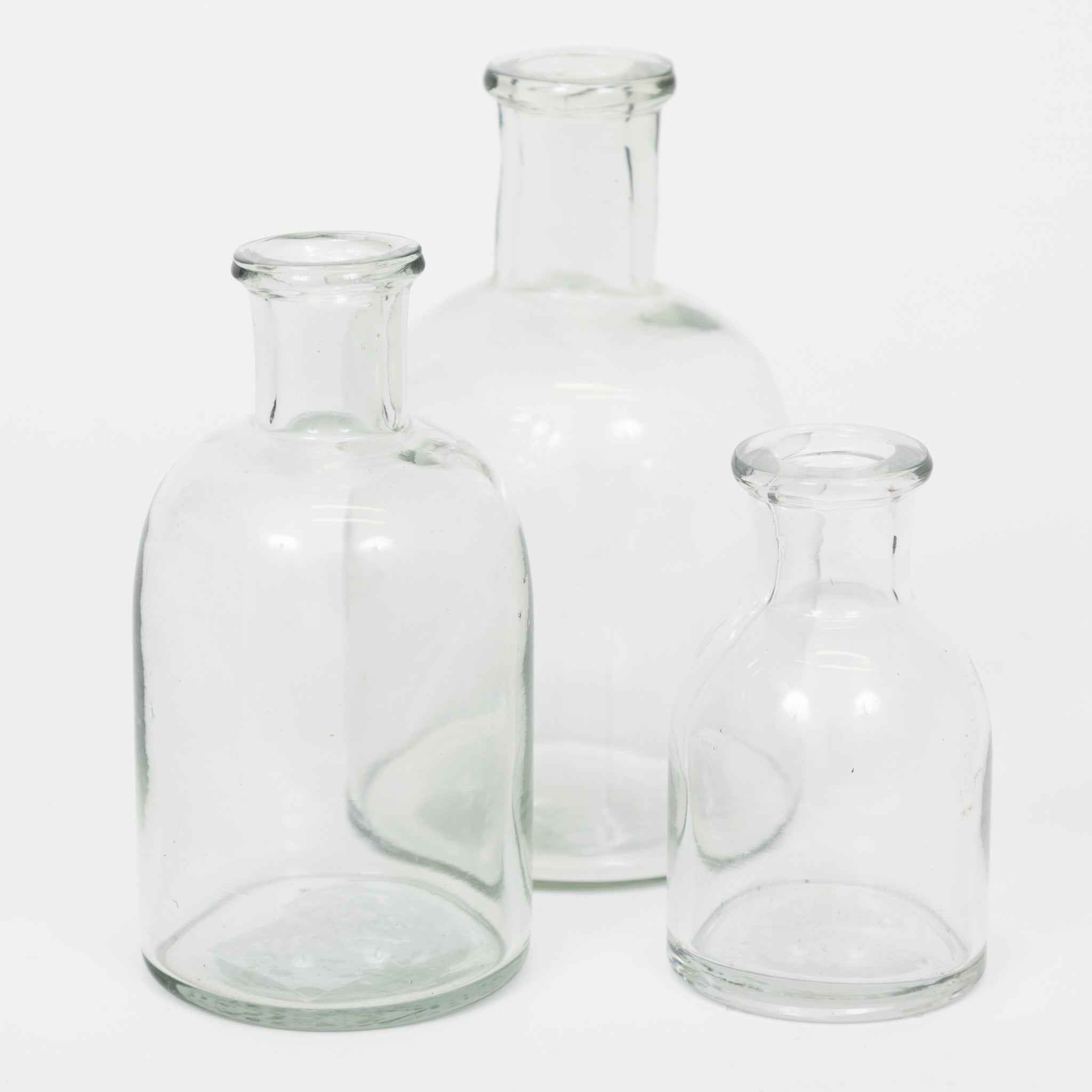 Ib Laursen Pharmacy Clear Glass Bottle Vase (Small)