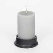 Ib Laursen Pillar Candle Holder in BLACK