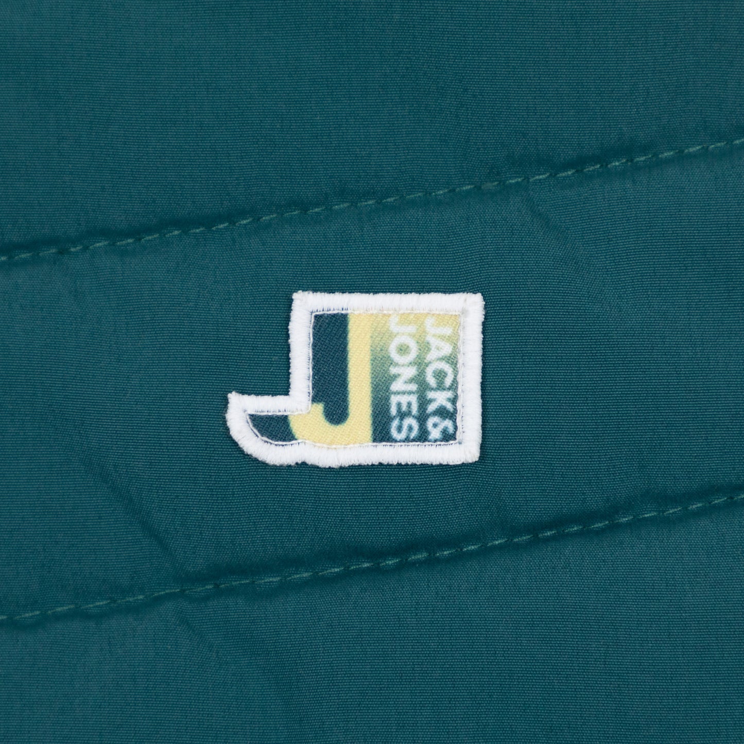 JACK & JONES Quilted Gilet Vest in DEEP TEAL
