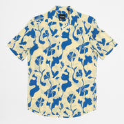 ONLY & SONS Resort Floral Shirt in OFF WHITE & BLUE