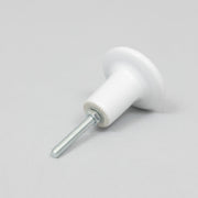 CLAYRE & EEF Round Furniture Knob in CREAM CERAMIC - Pack of 4