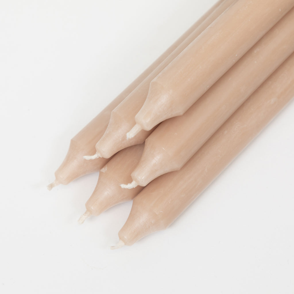 Ib Laursen Rustic Dinner Candle - Pack of 6