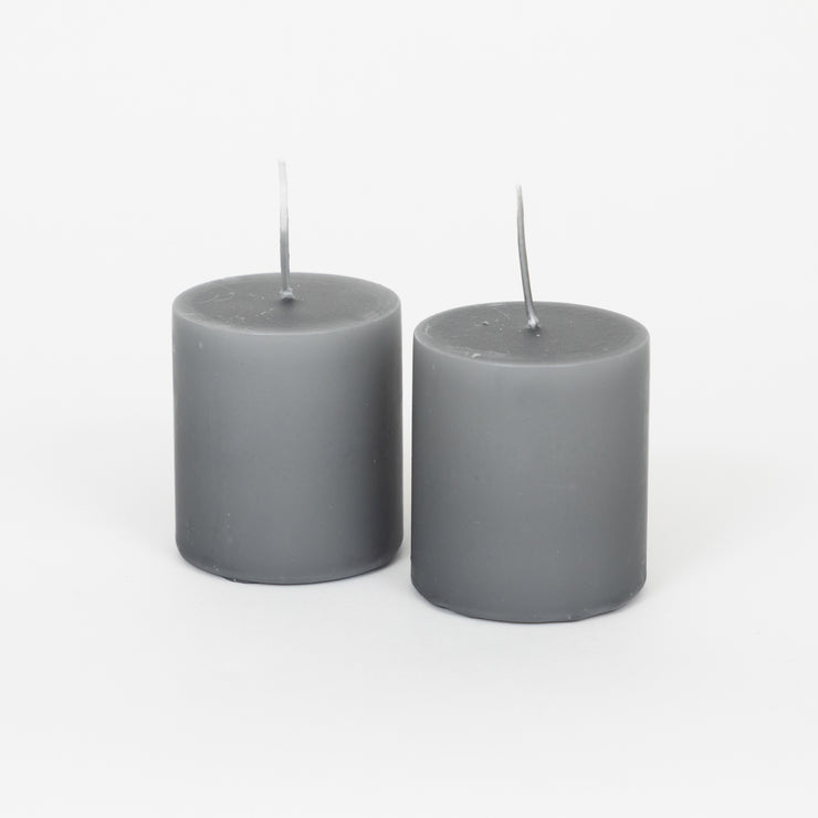 Ib Laursen Short Pillar Candle - 7cm - Pack of 2