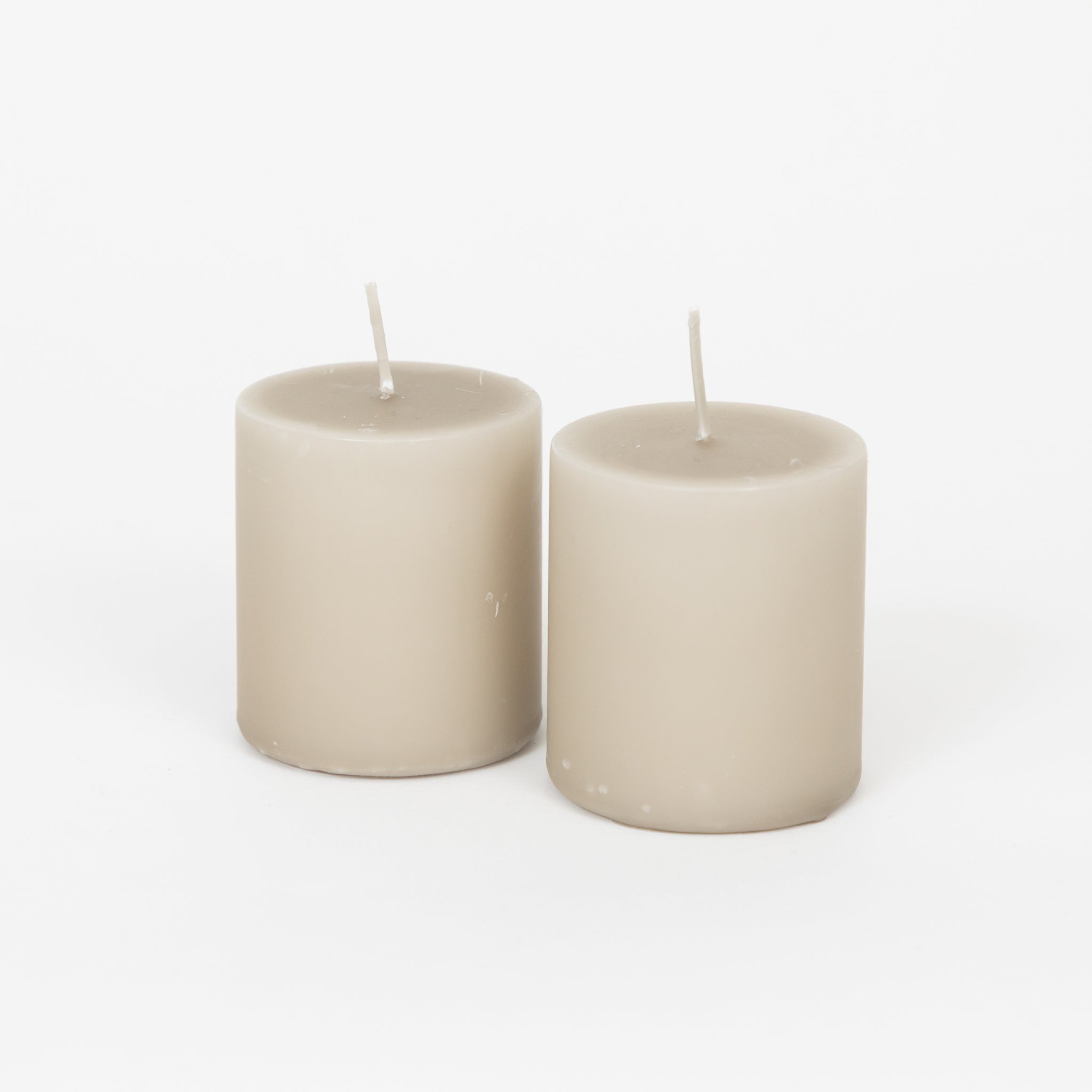 Ib Laursen Short Pillar Candle - 7cm - Pack of 2