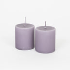 Ib Laursen Short Pillar Candle - 7cm - Pack of 2