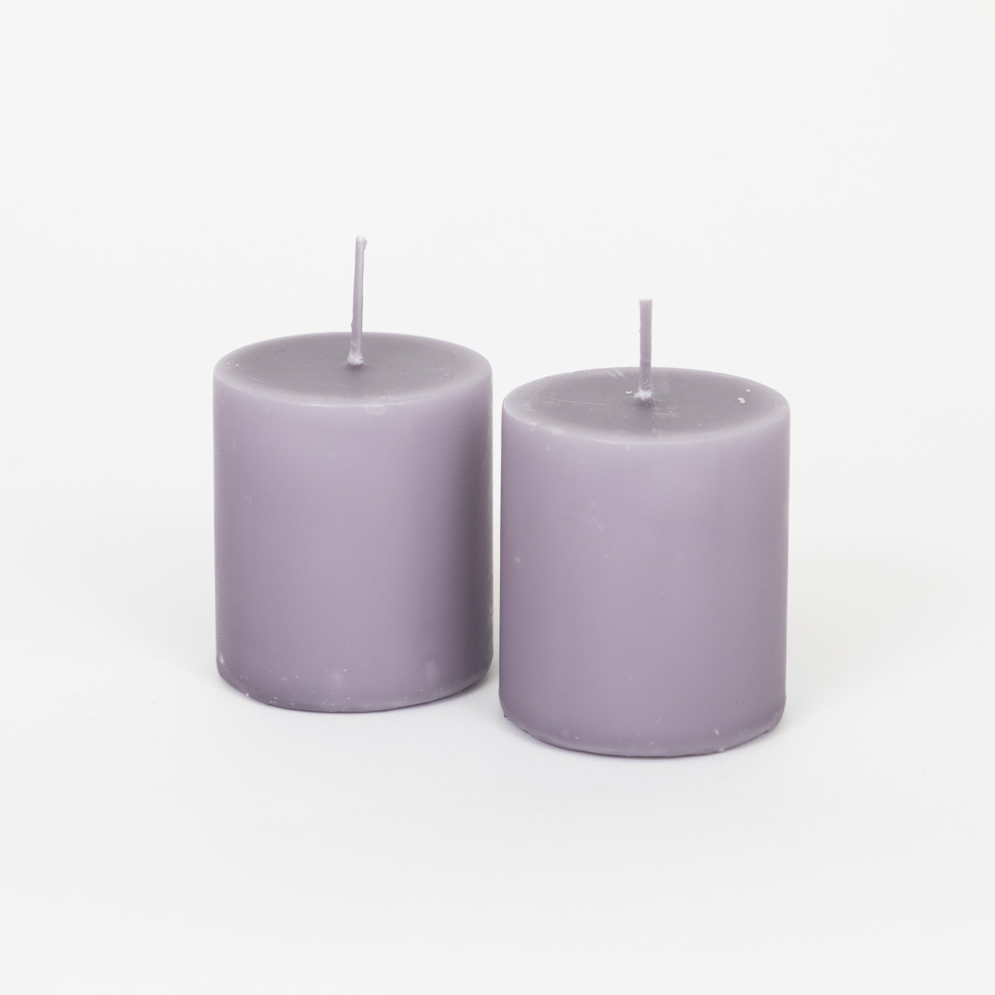 Ib Laursen Short Pillar Candle - 7cm - Pack of 2