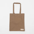 USKEES Small Organic Cotton Tote Bag in KHAKI BROWN