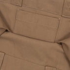 USKEES Small Organic Cotton Tote Bag in KHAKI BROWN