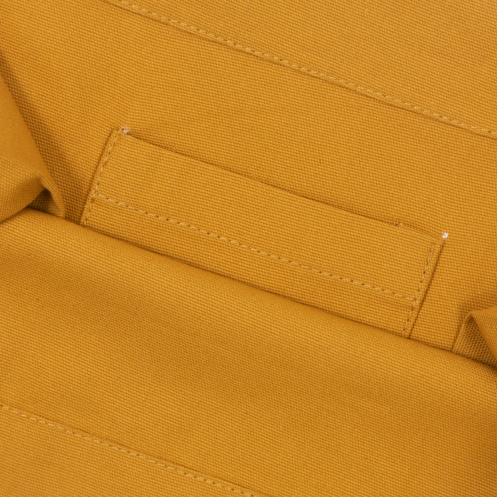 USKEES Small Organic Cotton Tote Bag in YELLOW