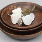 CLAYRE & EEF Square Chiselled Furniture Knob in CREAM STONE - Pack of 2