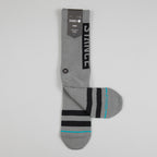 STANCE Staple OG Crew Socks in GRAPHITE