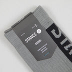 STANCE Staple OG Crew Socks in GRAPHITE