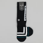 STANCE Staple OG Crew Socks in BLACK