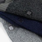 STANCE Joven 3 Pack Staple Crew Socks in GREY, BLACK & NAVY