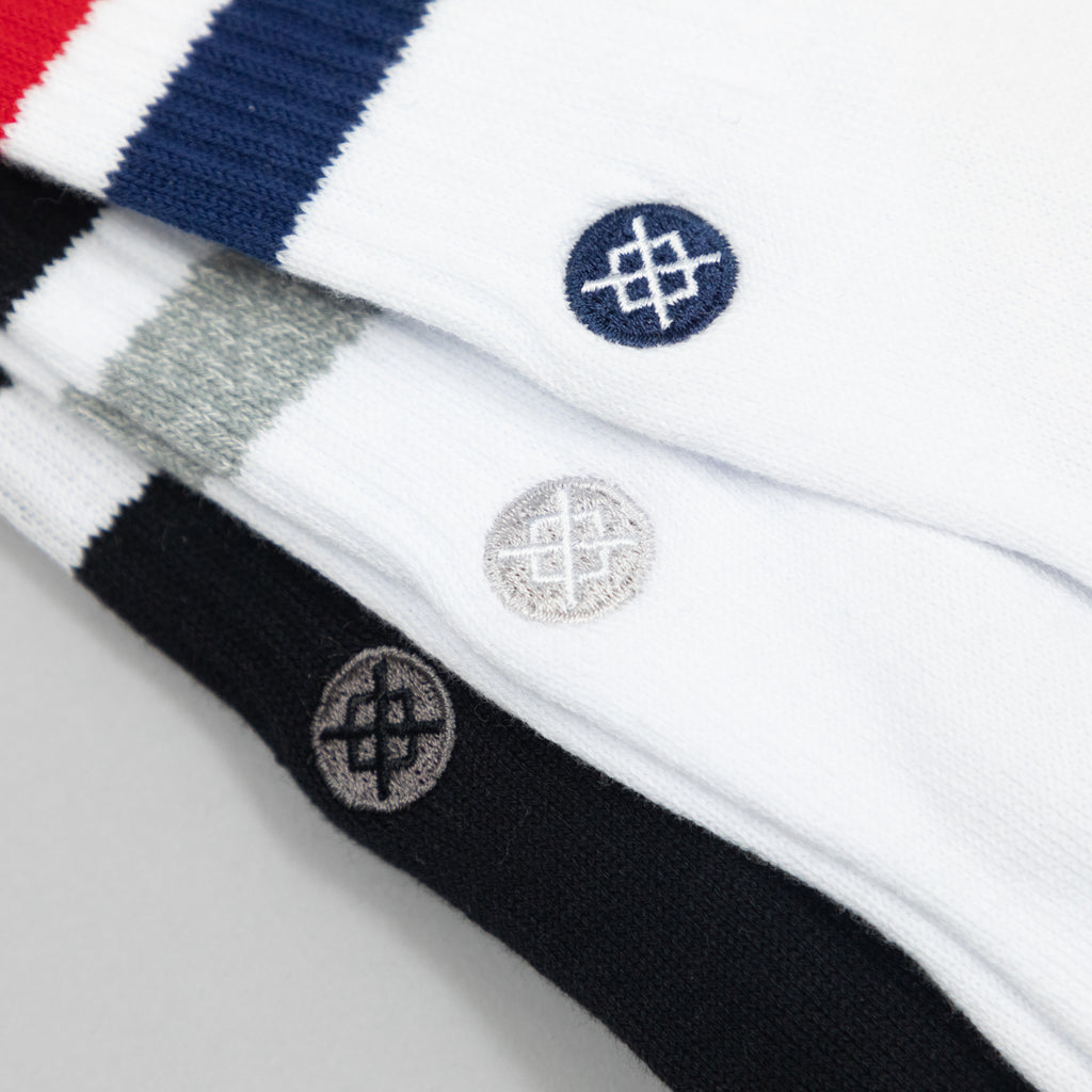 STANCE Boyd 3 Pack Staple Socks in MULTI PACK