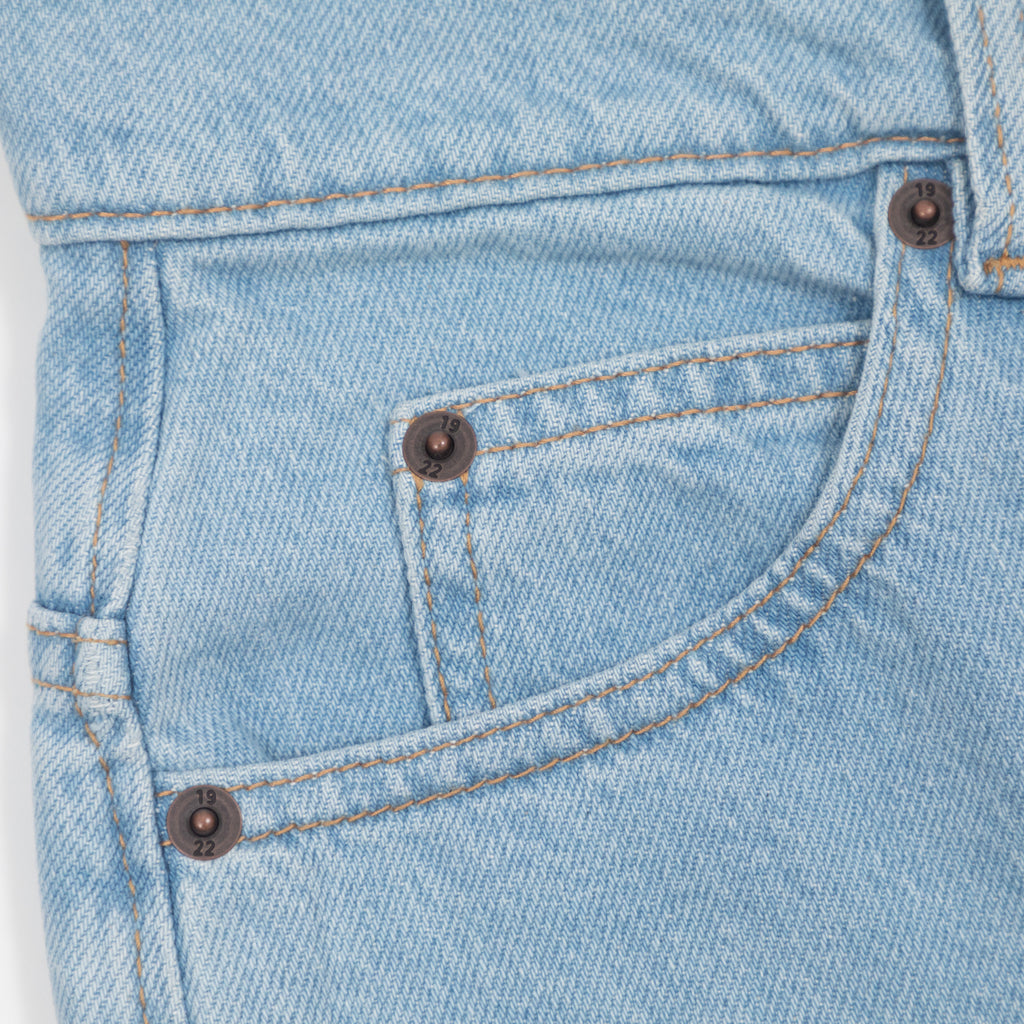 Womens DICKIES Thomasville Denim Pant in VINTAGE BLUE