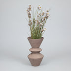 Ib Laursen Artificial Flower in White Purple Tones