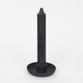 Ib Laursen Candle with Candle Holder in BLACK