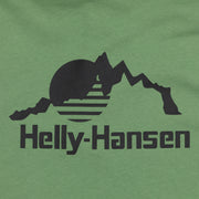 HELLY HANSEN 2.0 Young Urban Logo Hoodie in JADE GREEN