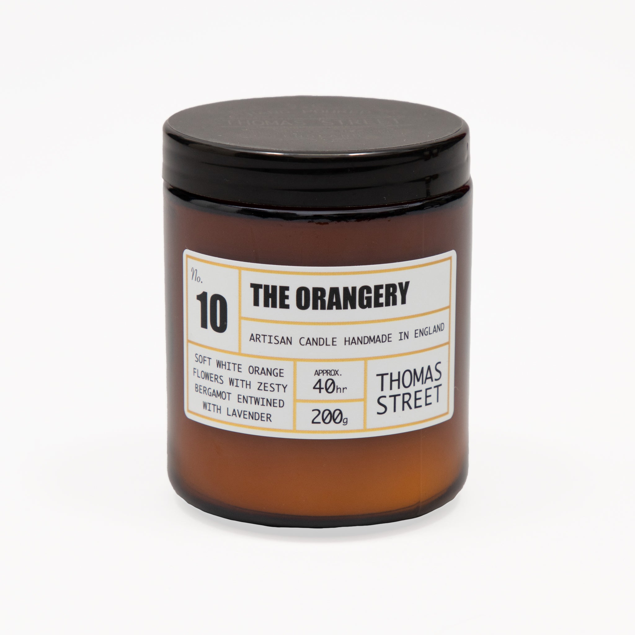THOMAS STREET CANDLES #10 The Orangery Scented Candle (200g)