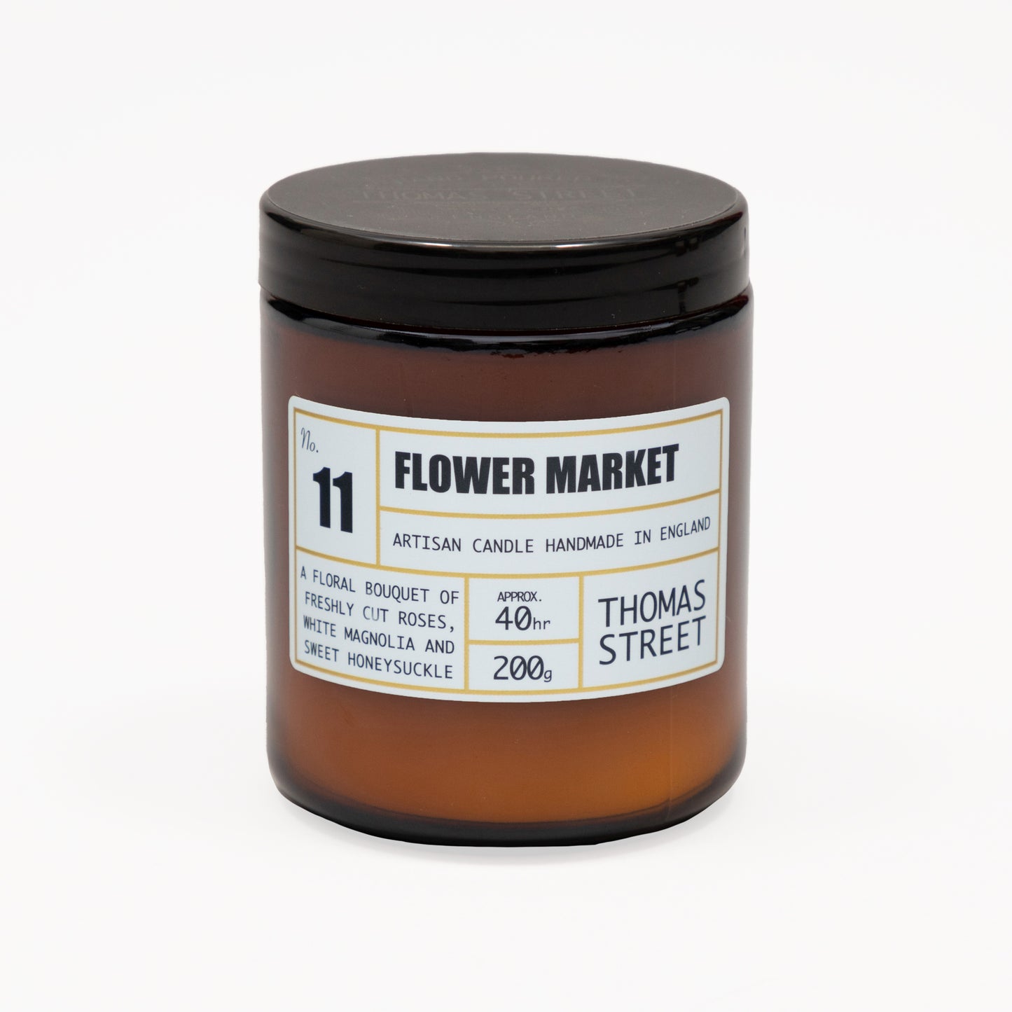 THOMAS STREET CANDLES #11 Flower Market Scented Candle (200g)