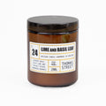 THOMAS STREET CANDLES #24 Lime & Basil Scented Candle (200g)