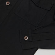 USKEES Buttoned Workshirt in BLACK