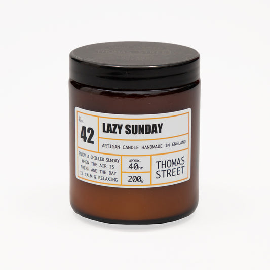 THOMAS STREET CANDLES #42 Lazy Sunday Scented Candle (200g)