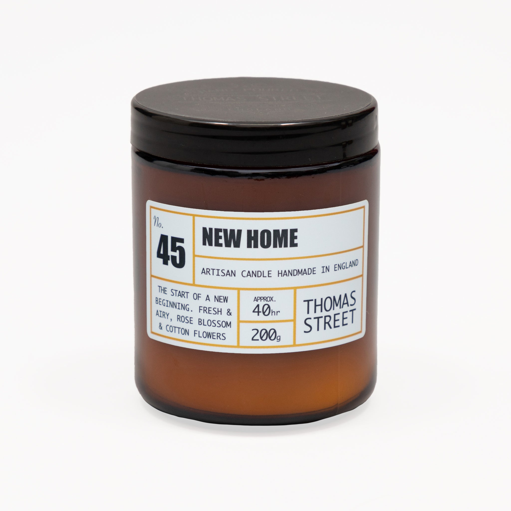 THOMAS STREET CANDLES #45 New Home Scented Candle (200g)