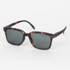 IZIPIZI #L The Big One Grey Lense Sunglasses in TORTOISE GREEN
